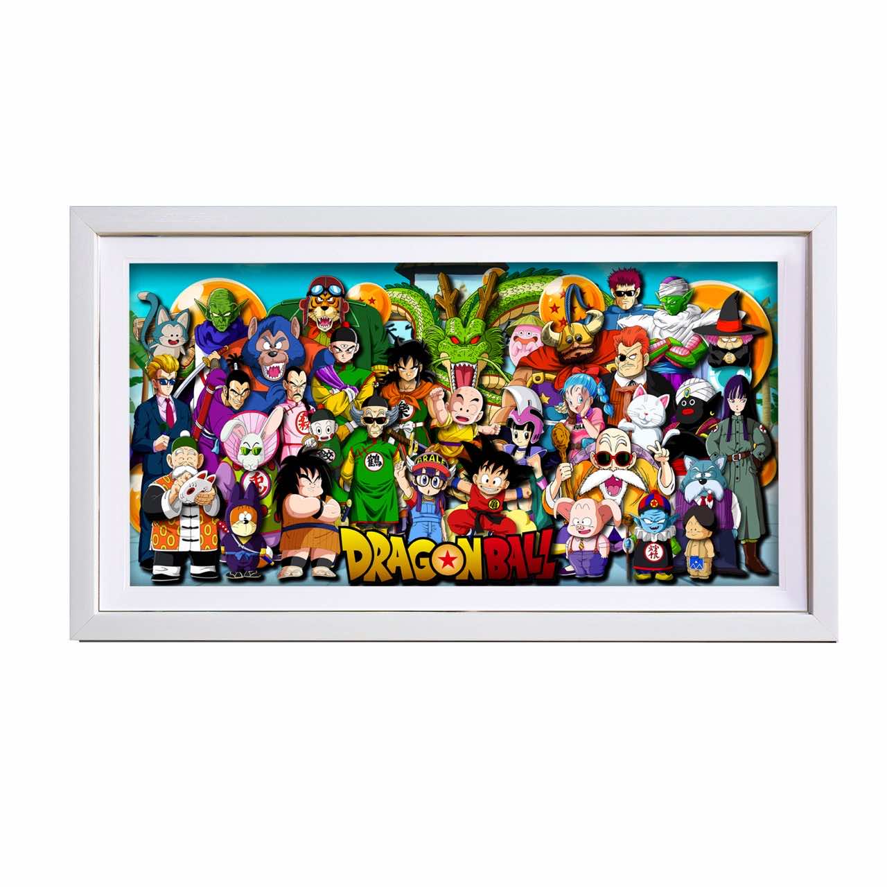 3D Paper Art Frame - Dragon Ball - eulique shop