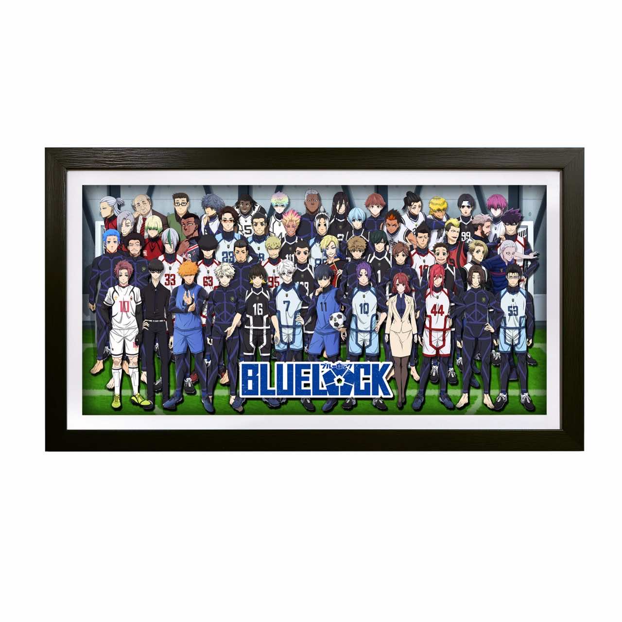 3D Paper Art Frame - Blue Lock #2