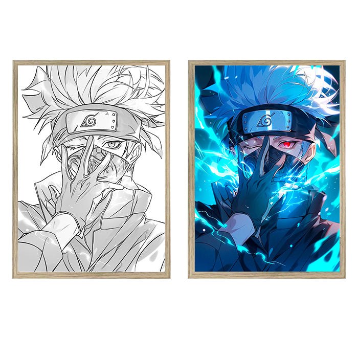 GlowFrame: Naruto - Kakashi 2 - eulique shop
