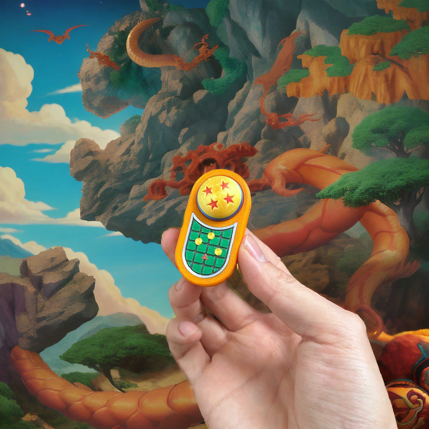 EDC Magnetic Fidget Slider Toy - Dragon Ball