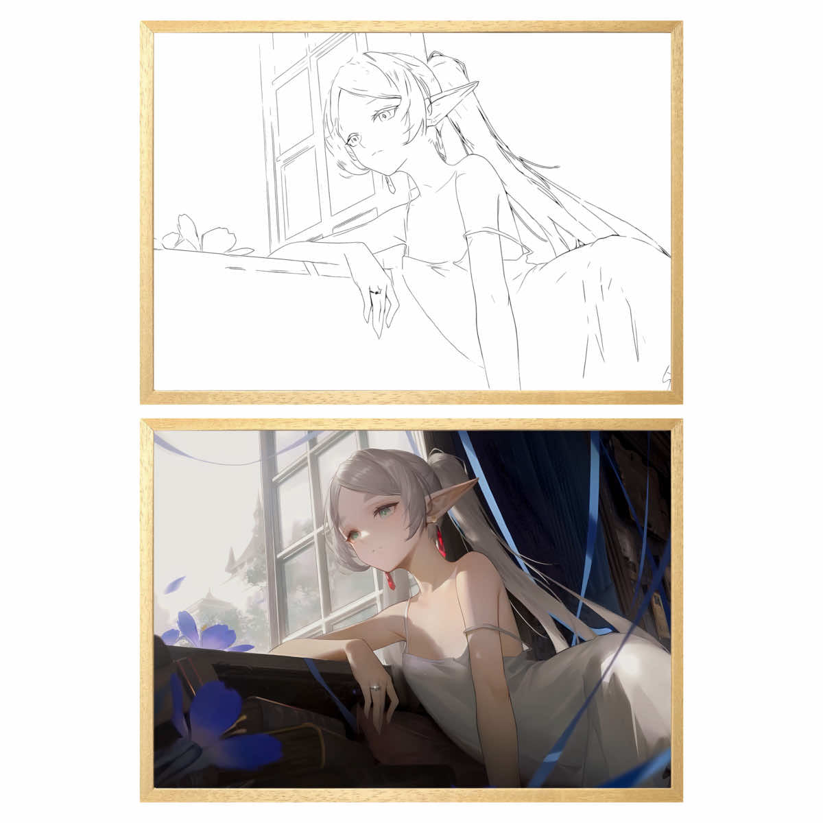 GlowFrame: Frieren 4 - eulique shop