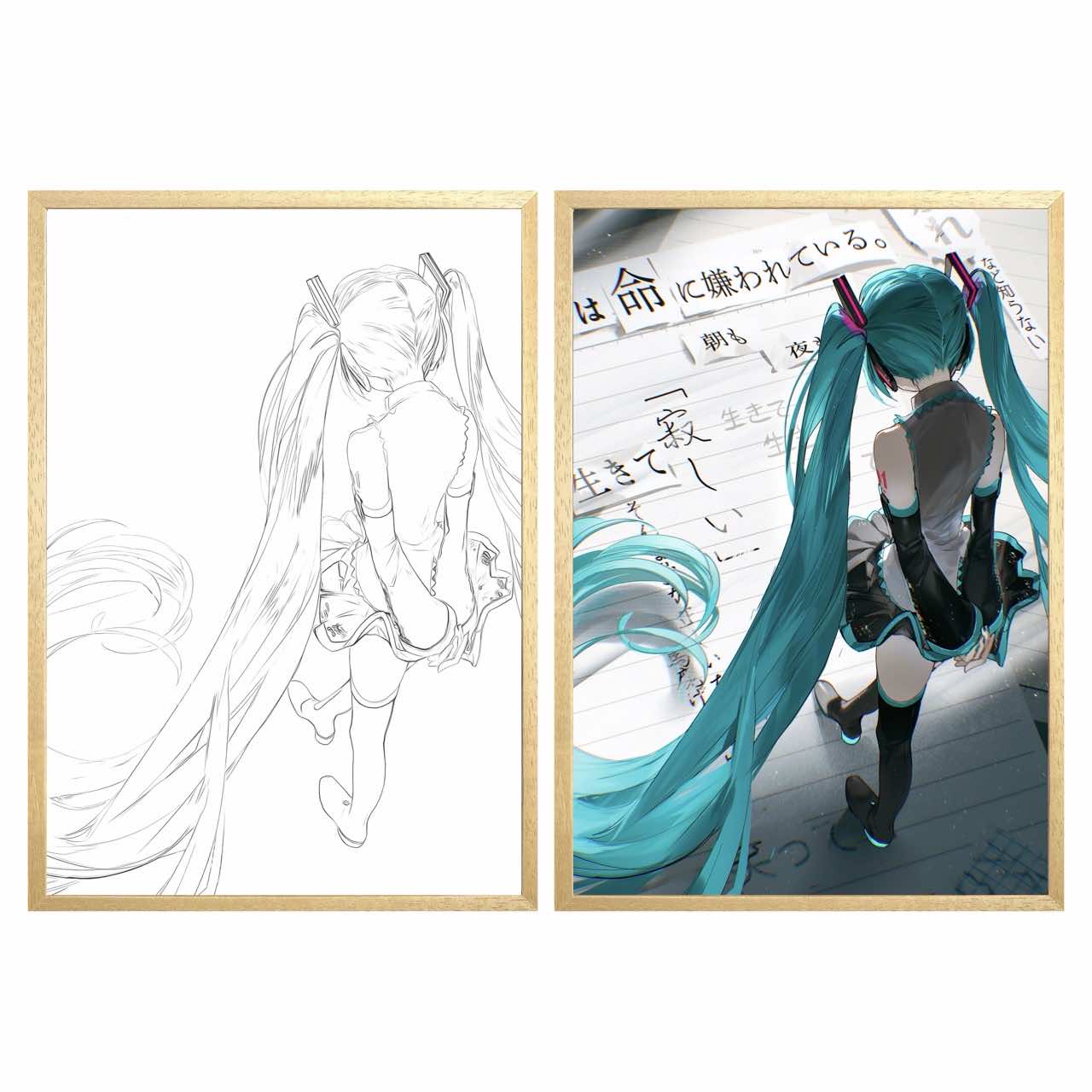 GlowFrame: Hatsune Miku 1 - eulique shop