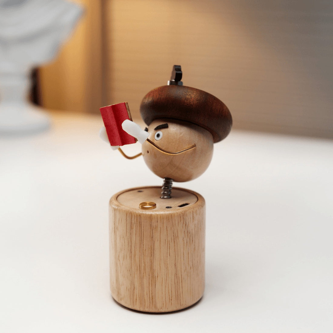 Wooden Mushroom Automaton