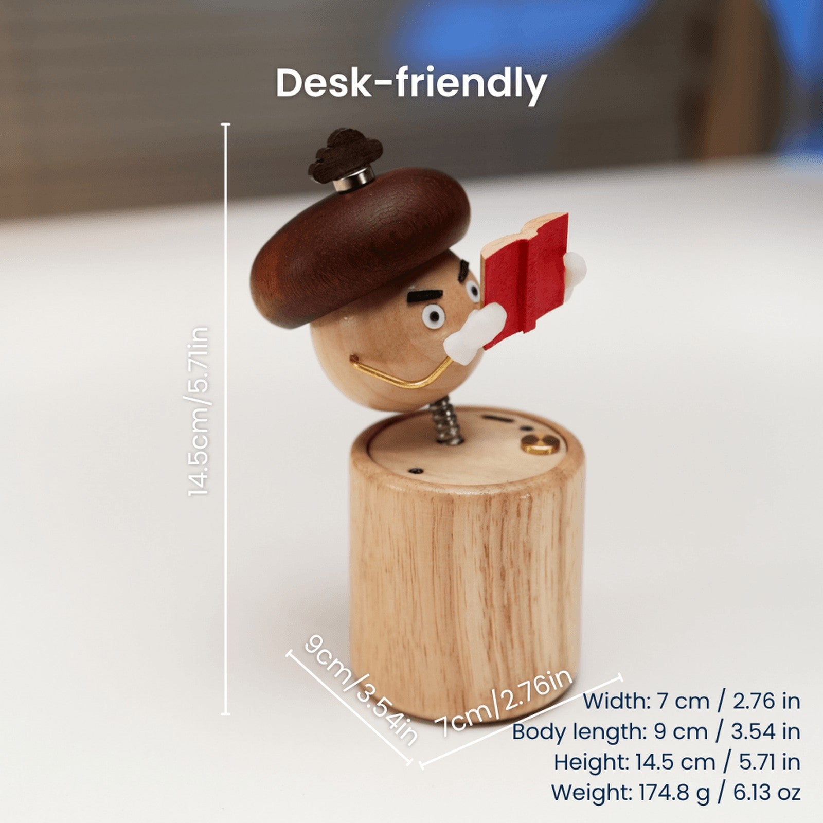 Wooden Mushroom Automaton