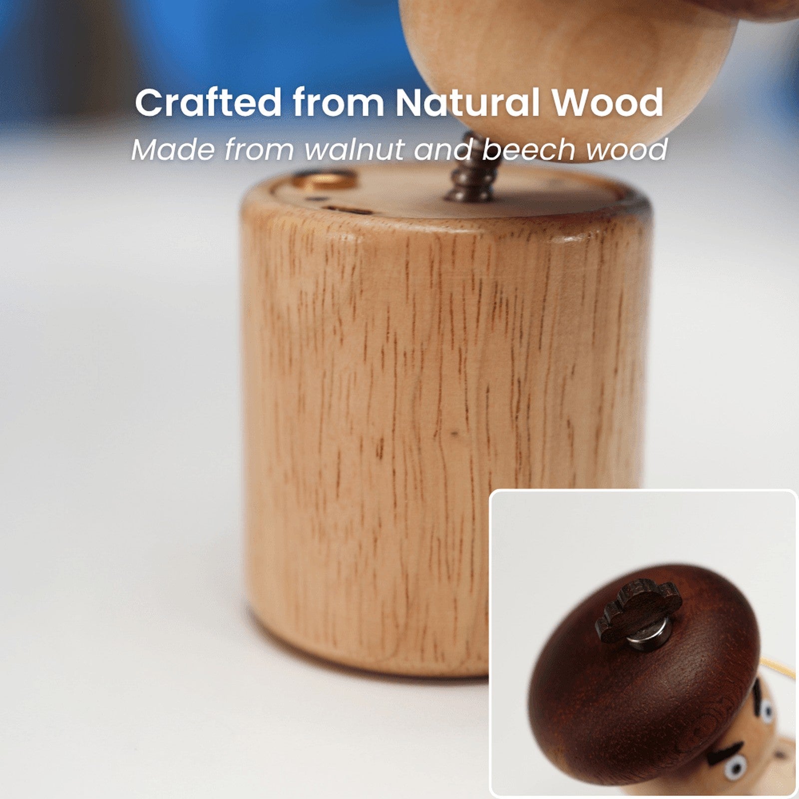 Wooden Mushroom Automaton