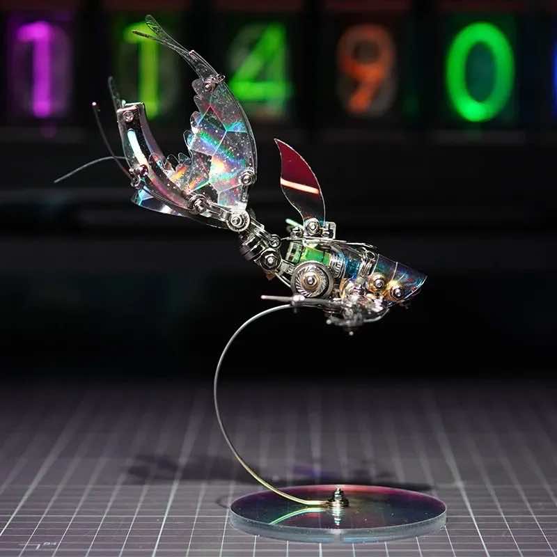 3D Metal Puzzle - Butterfly Wing Flying Fish