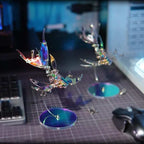3D Metal Puzzle - Butterfly Wing Flying Fish