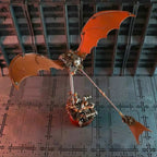 3D Metal Puzzle - Steampunk Ornithopter