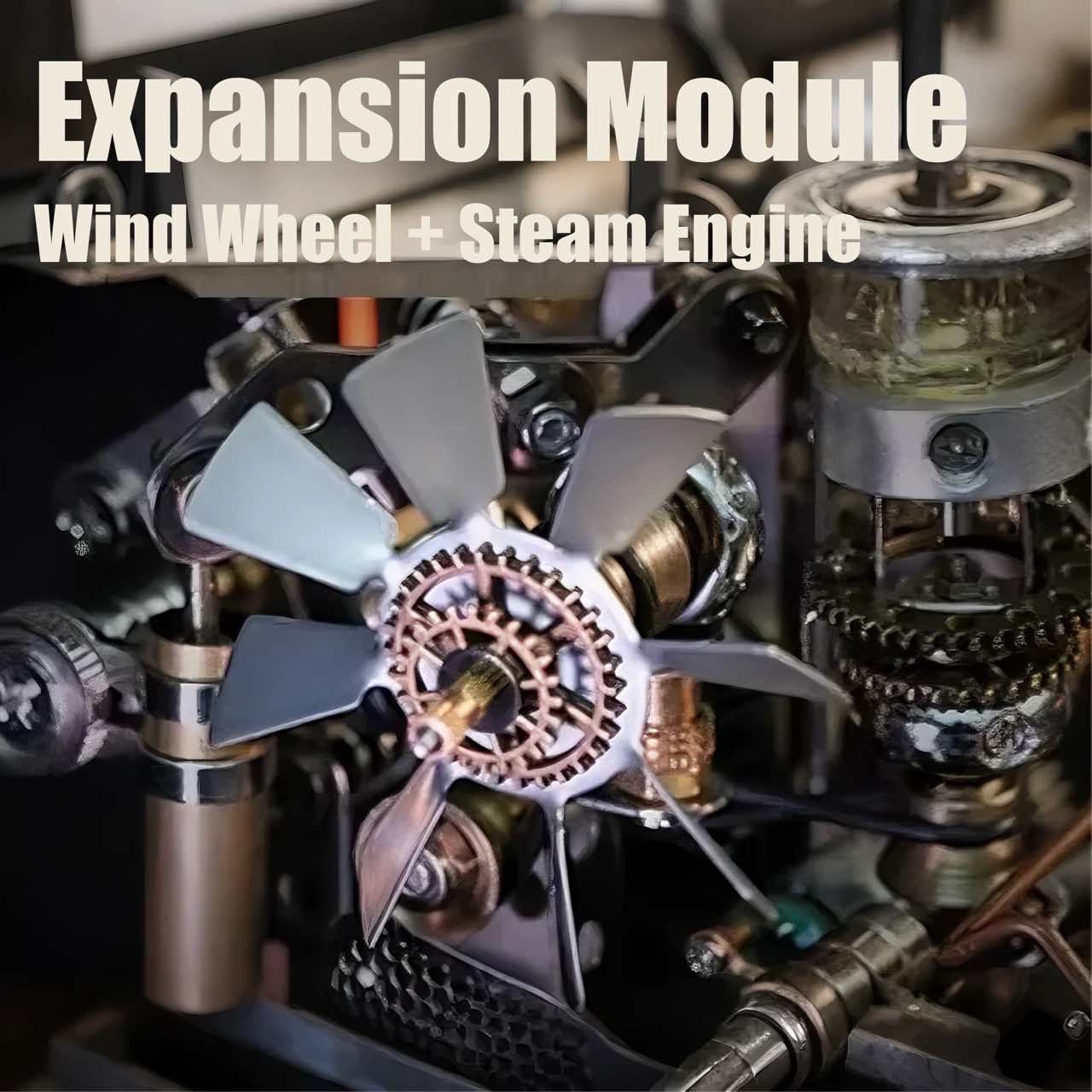 3D Metal Puzzle - Steampunk Ornithopter