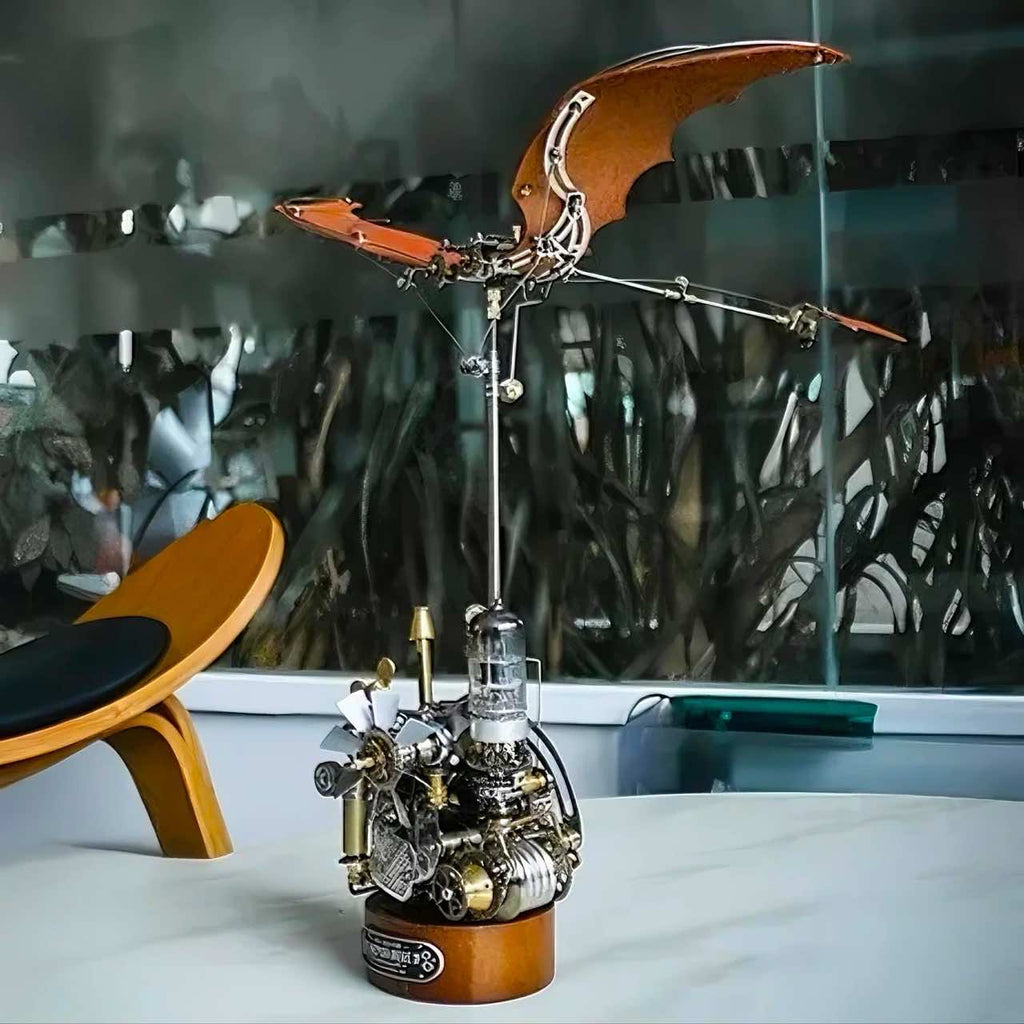 3D Metal Puzzle - Steampunk Ornithopter