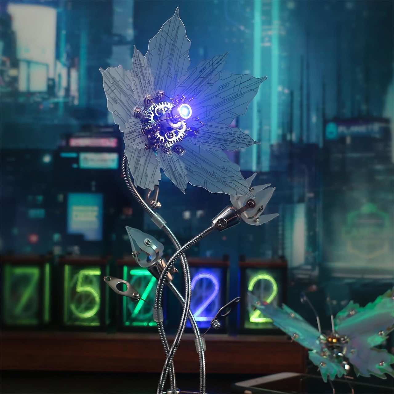 3D Metal Puzzle - Celestial Bloom