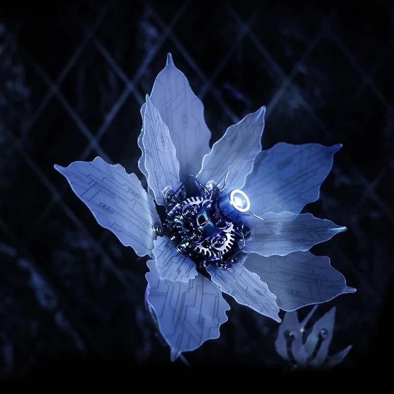 3D Metal Puzzle - Celestial Bloom