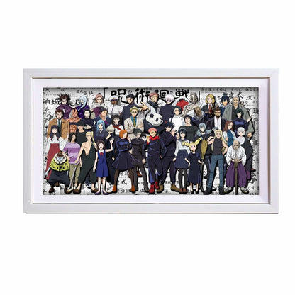 3D Paper Art Frame - Jujutsu Kaisen #1