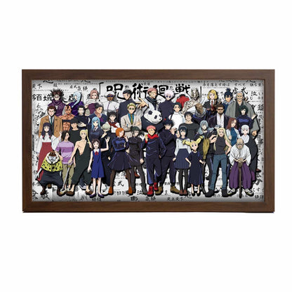 3D Paper Art Frame - Jujutsu Kaisen #1