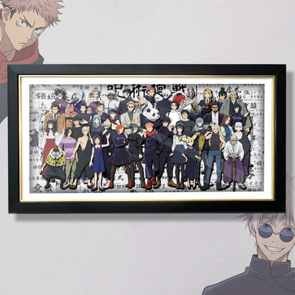 3D Paper Art Frame - Jujutsu Kaisen #1