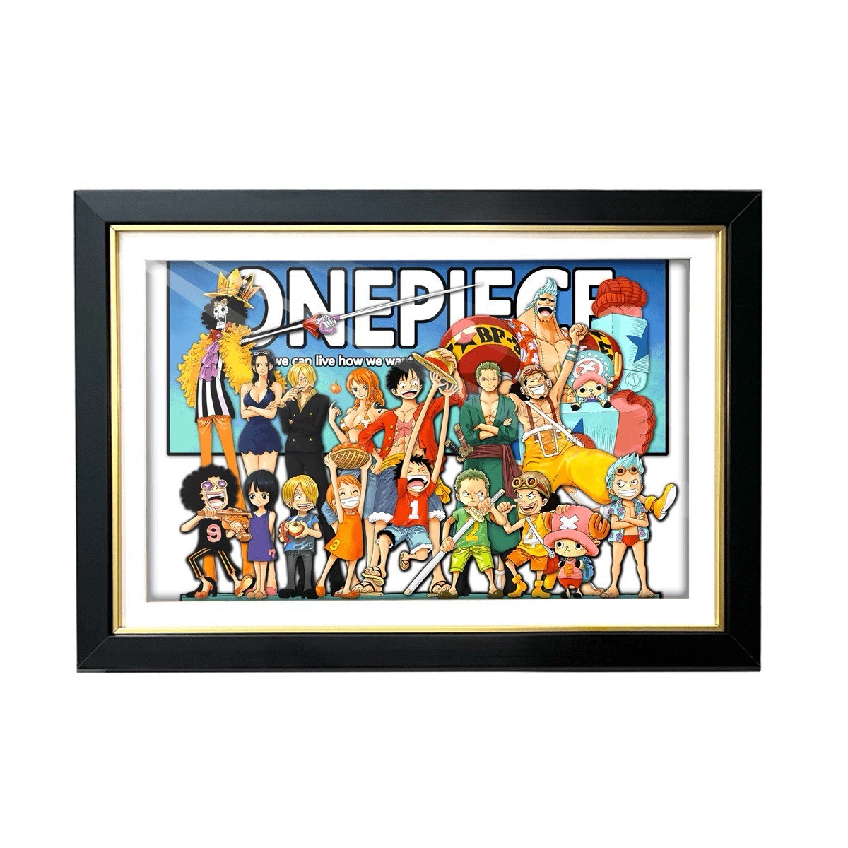 3D Paper Art Frame - One Piece