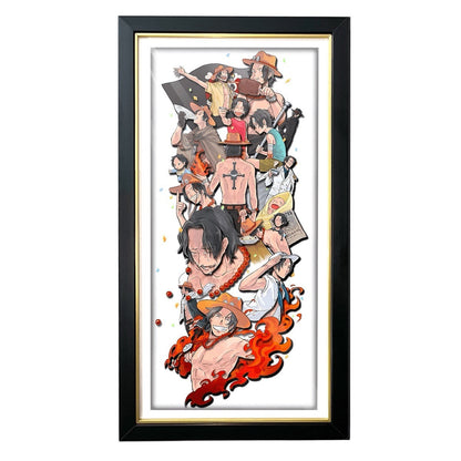 3D Paper Art Frame - One Piece