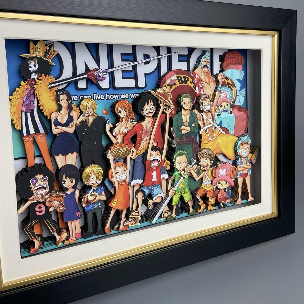 3D Paper Art Frame - One Piece