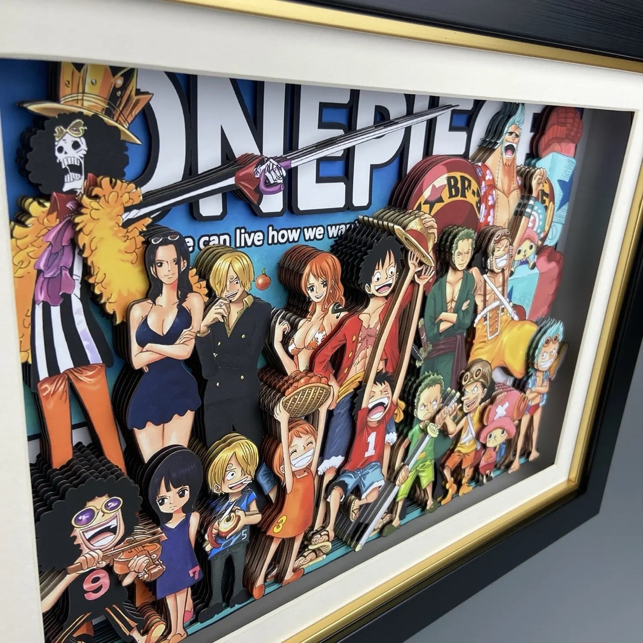 3D Paper Art Frame - One Piece