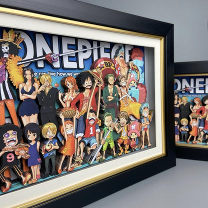 3D Paper Art Frame - One Piece