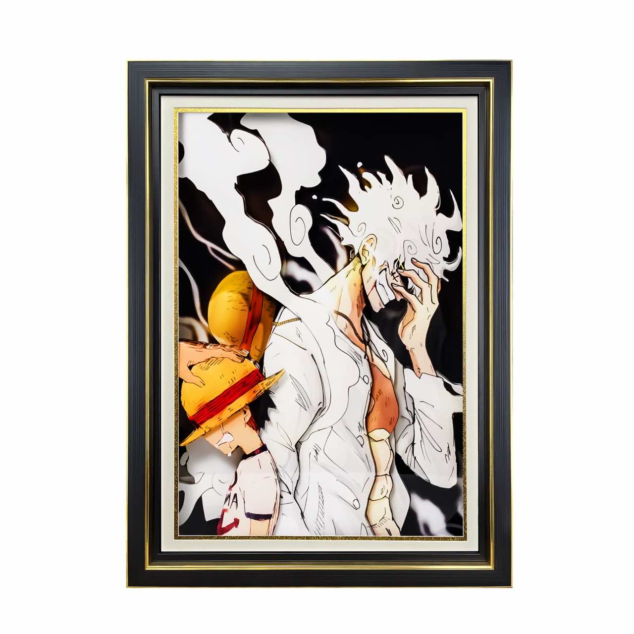 3D Paper Art Frame - Luffy #6