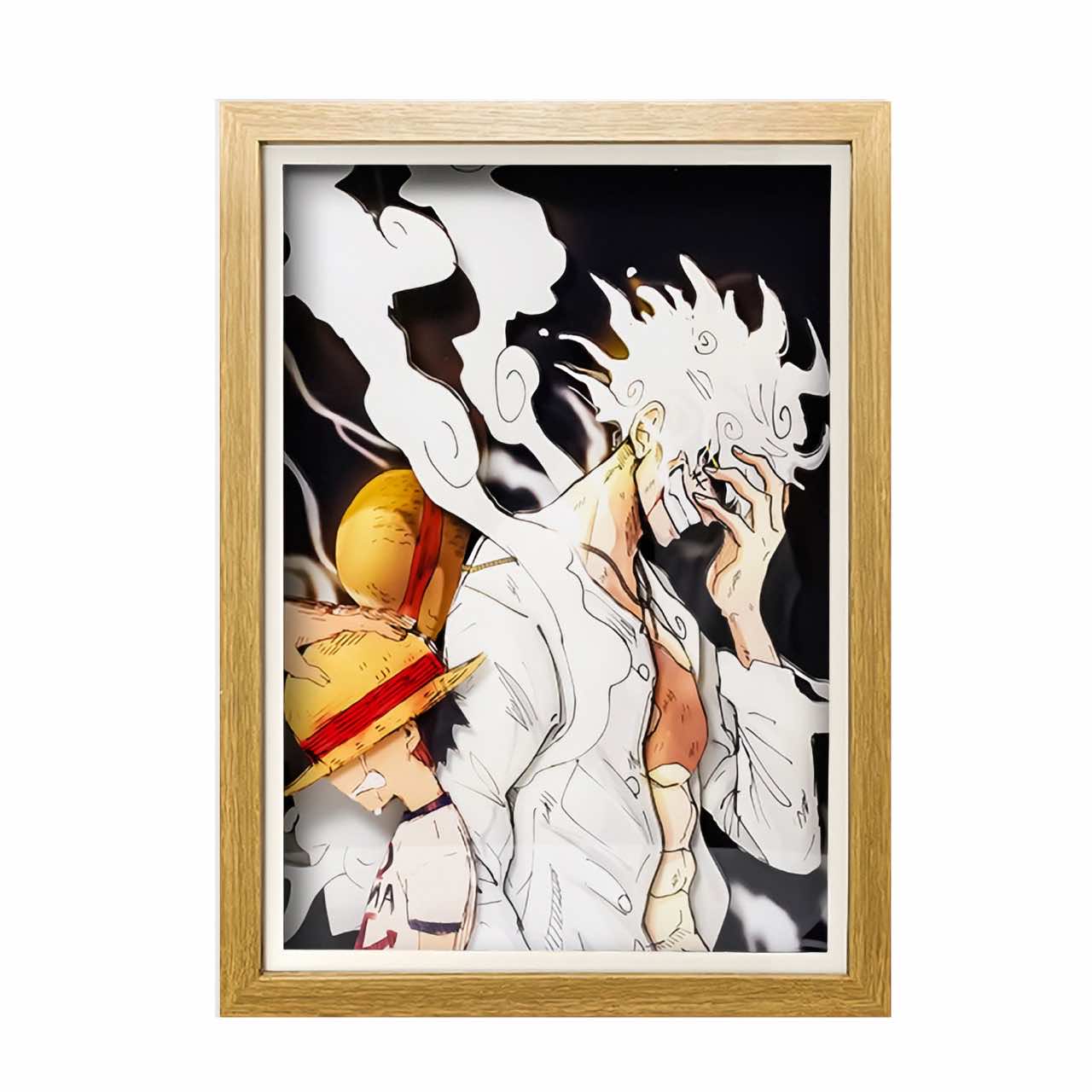 3D Paper Art Frame - Luffy #6 - eulique shop