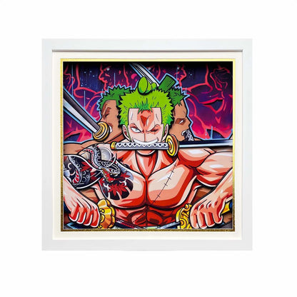 3D Paper Art Frame - Zoro - eulique shop