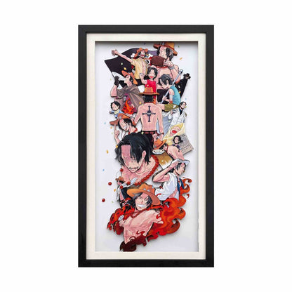 3D Paper Art Frame - Ace - eulique shop