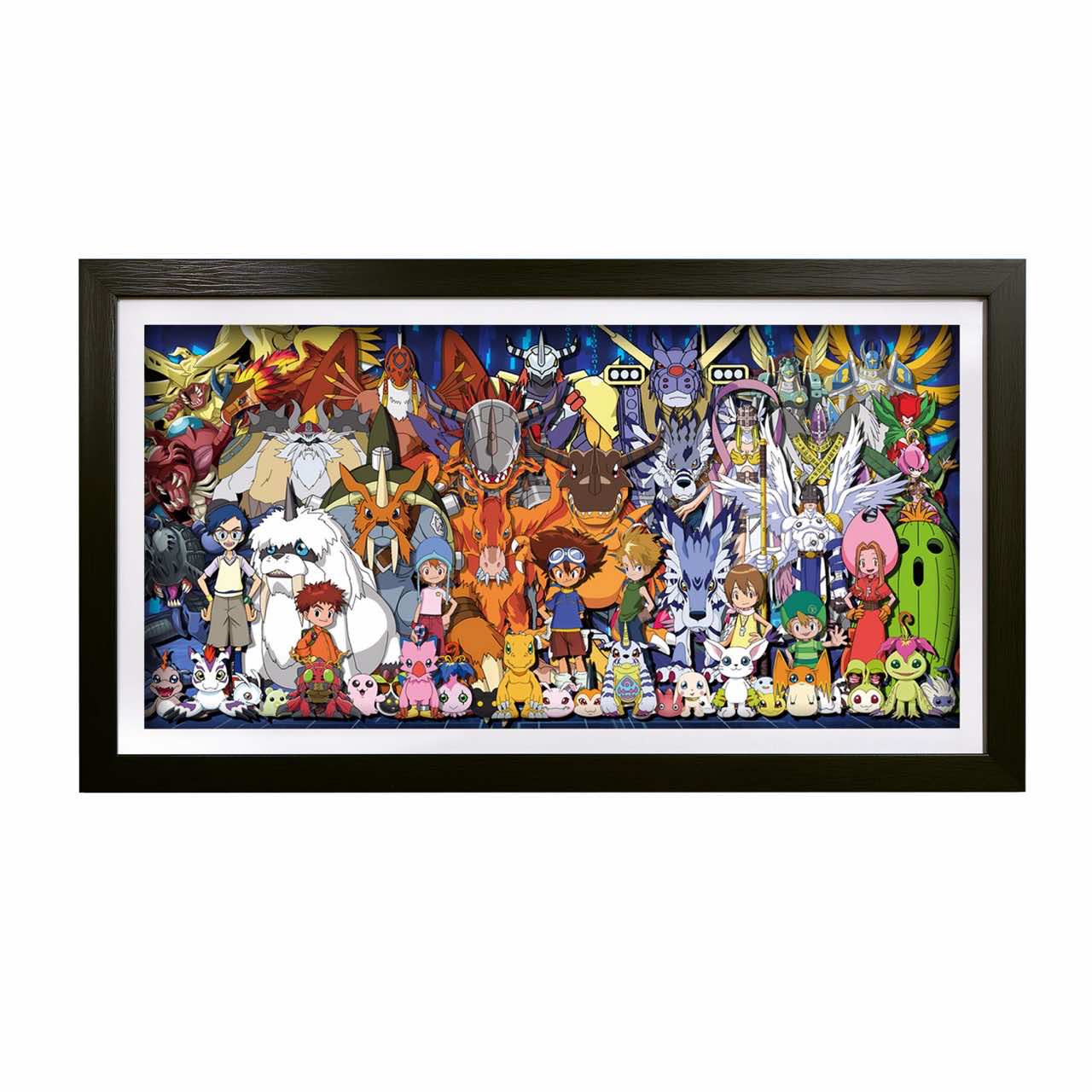 3D Paper Art Frame - Digimon #1