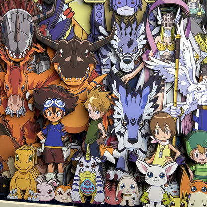 3D Paper Art Frame - Digimon #1