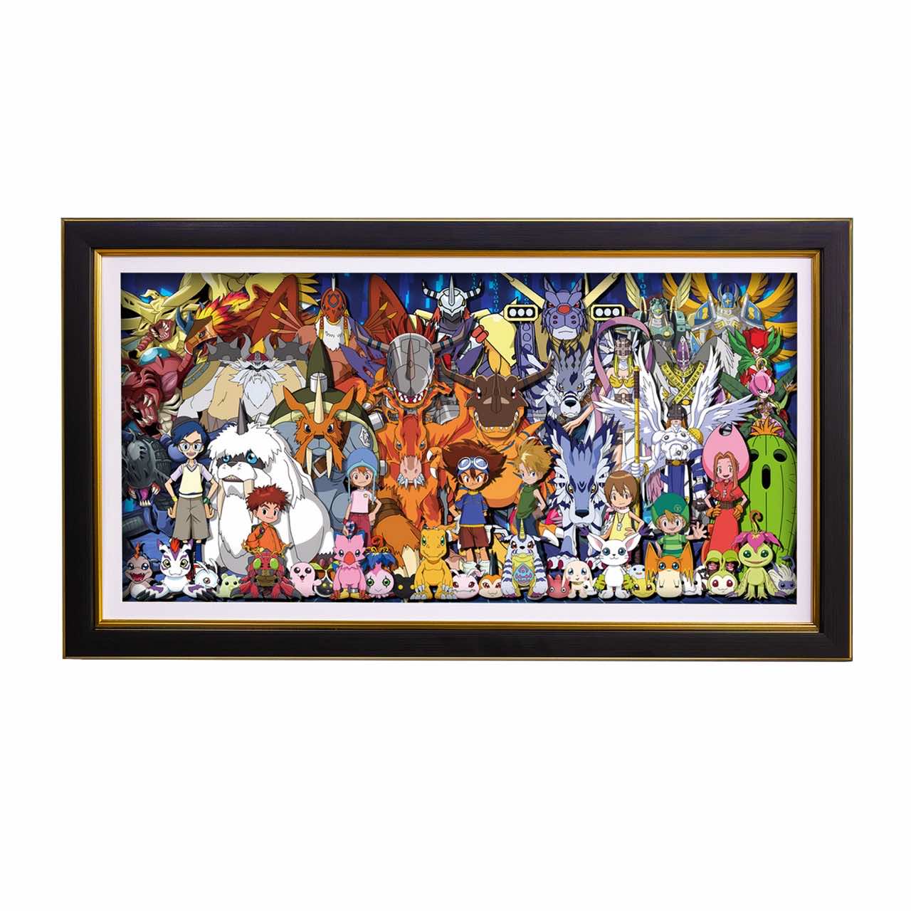 3D Paper Art Frame - Digimon #1