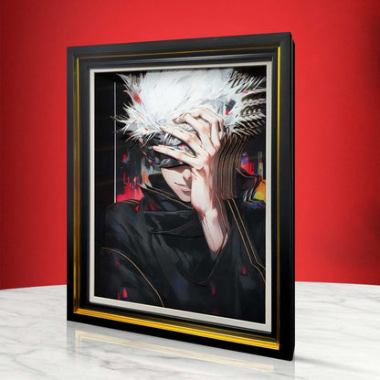 3D Paper Art Frame - Gojo #1 - eulique shop