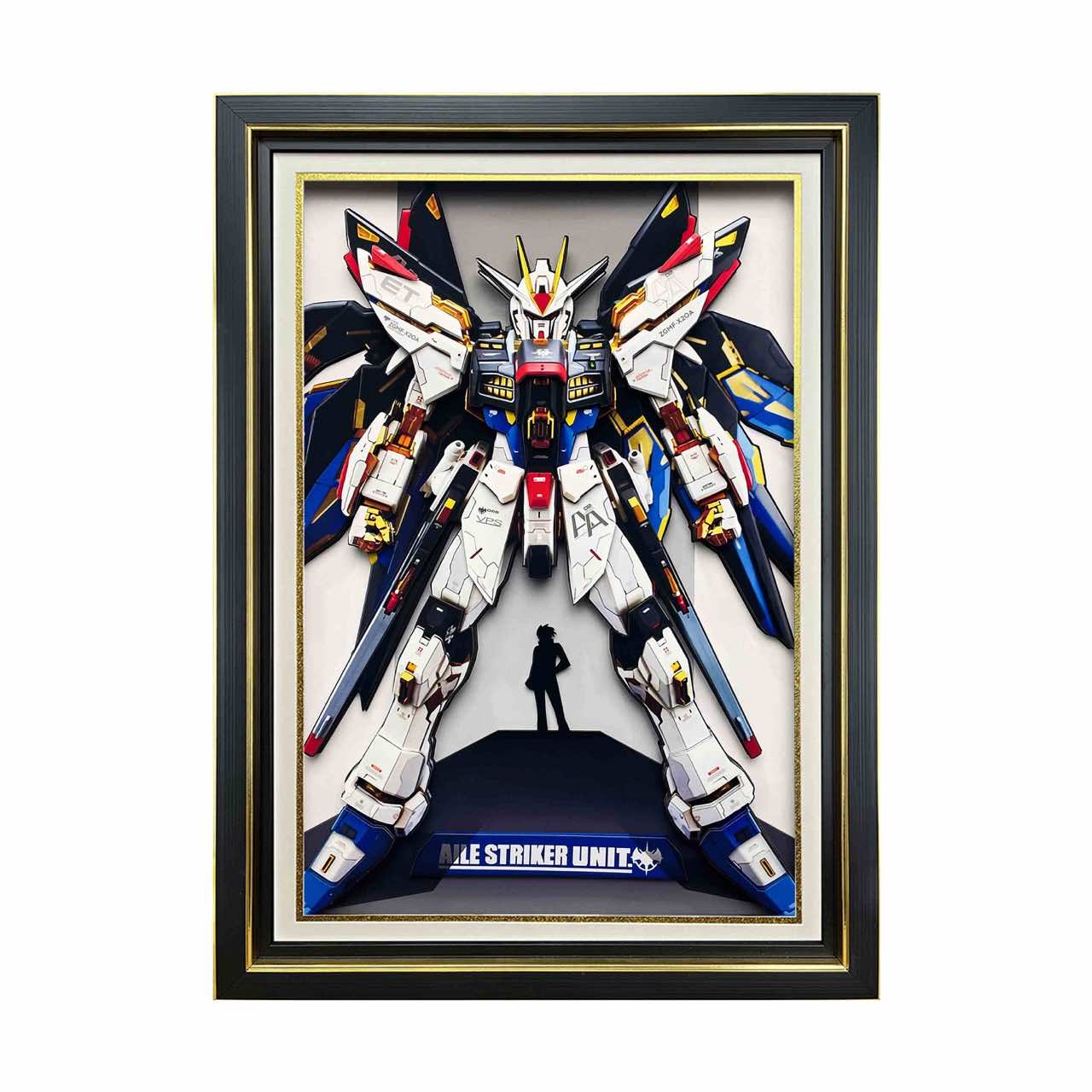 3D Paper Art Frame - Gundam #1