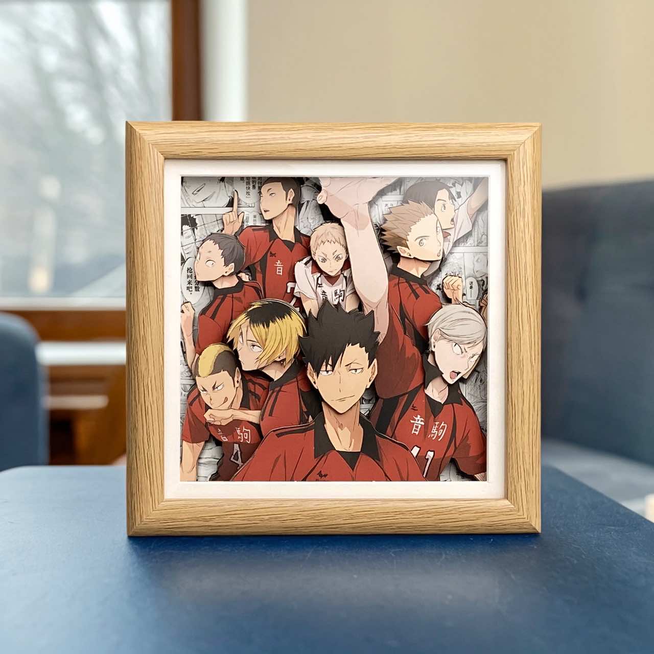 3D Paper Art Frame Mini - Haikyu!! - eulique shop