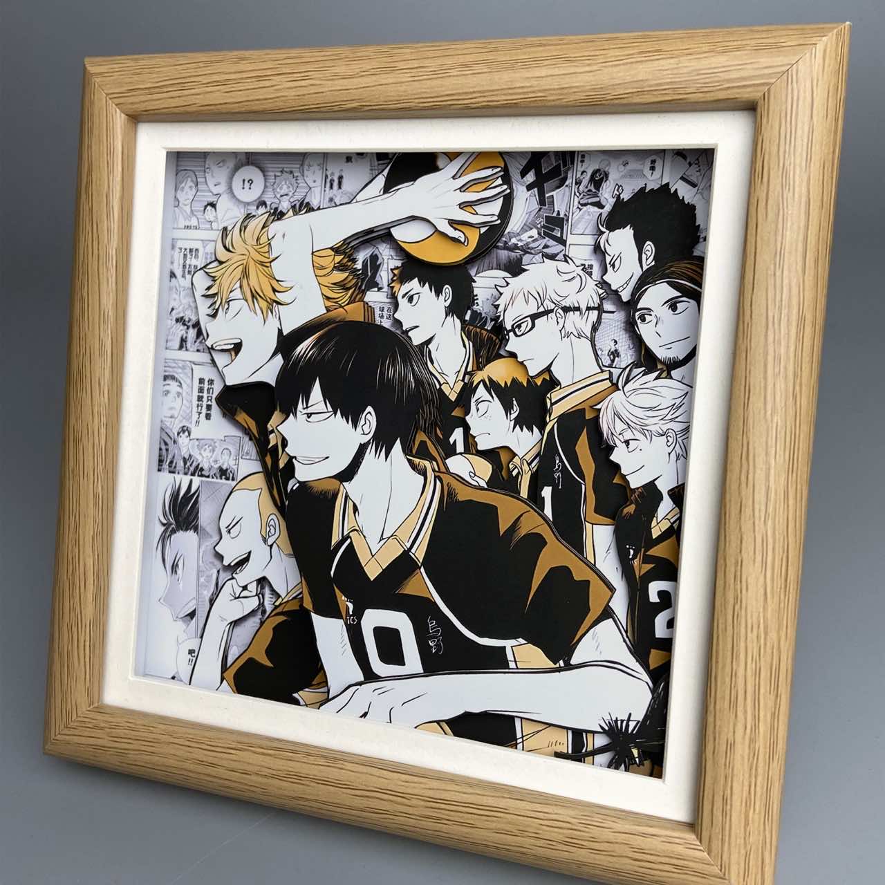 3D Paper Art Frame Mini - Haikyu!! - eulique shop