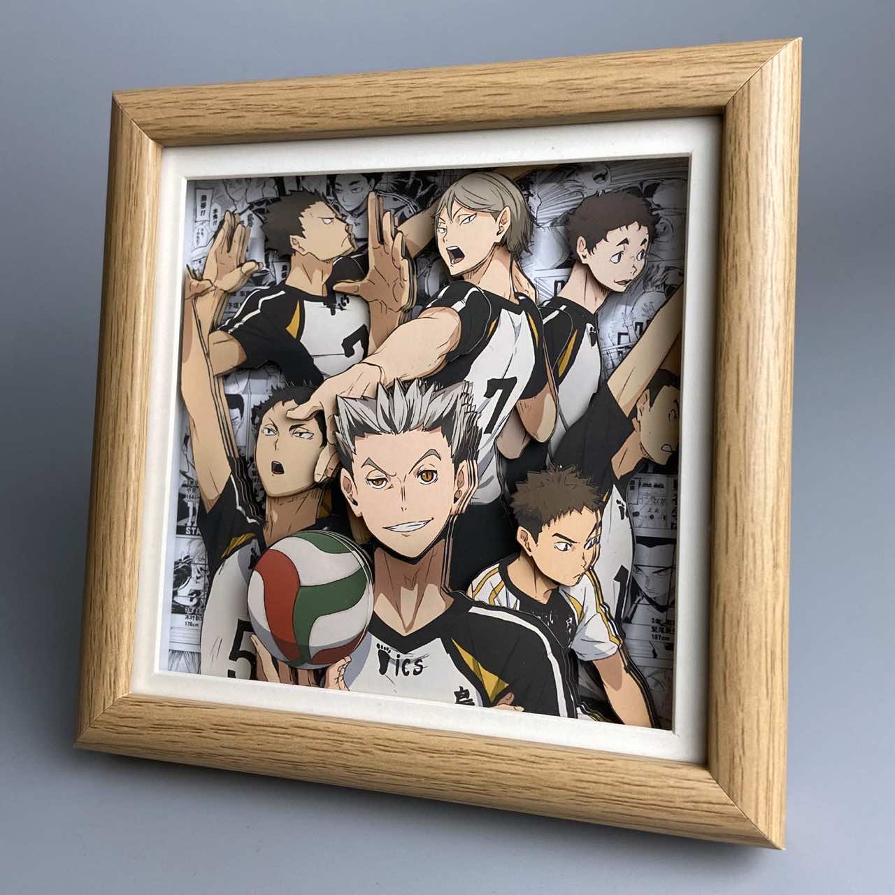 3D Paper Art Frame Mini - Haikyu!! - eulique shop