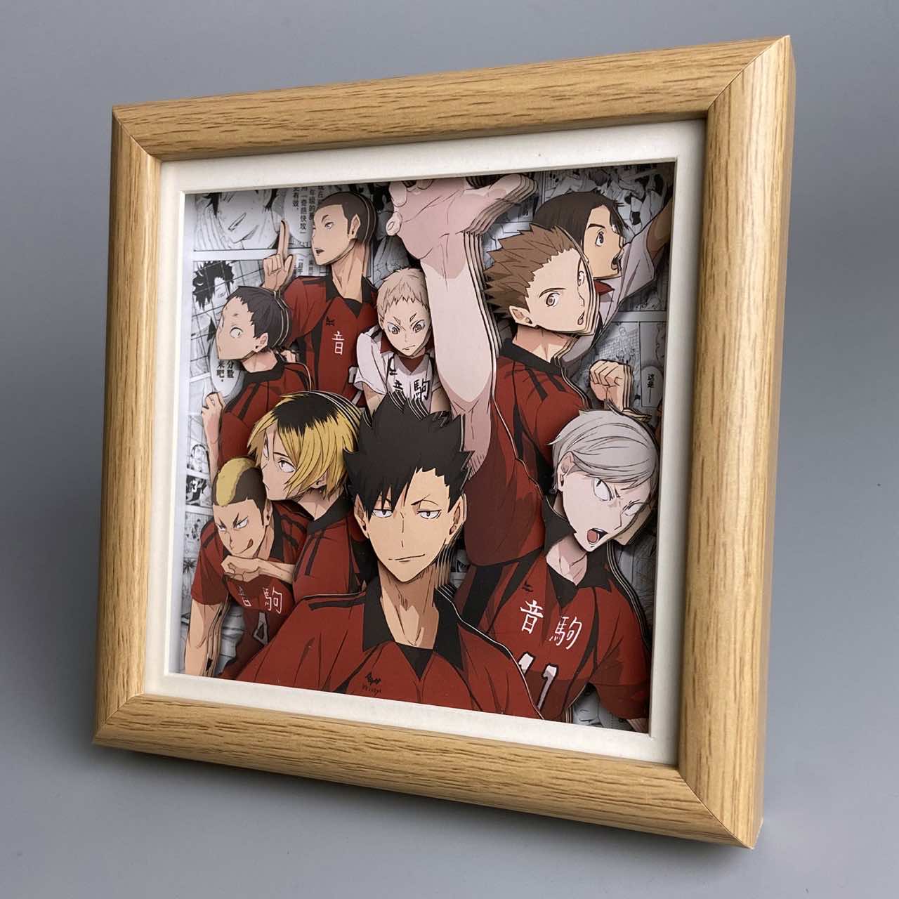 3D Paper Art Frame Mini - Haikyu!! - eulique shop