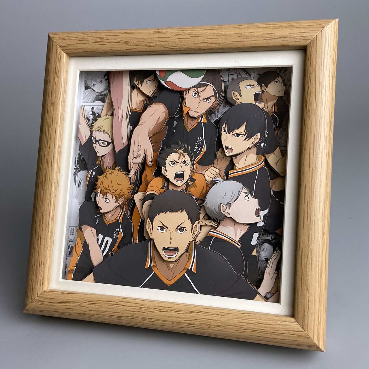 3D Paper Art Frame Mini - Haikyu!! - eulique shop