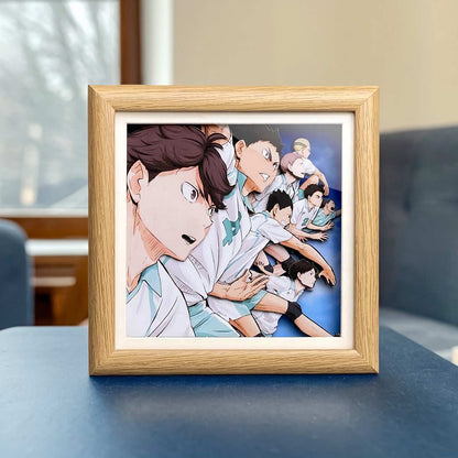 3D Paper Art Frame Mini - Haikyu!! - eulique shop