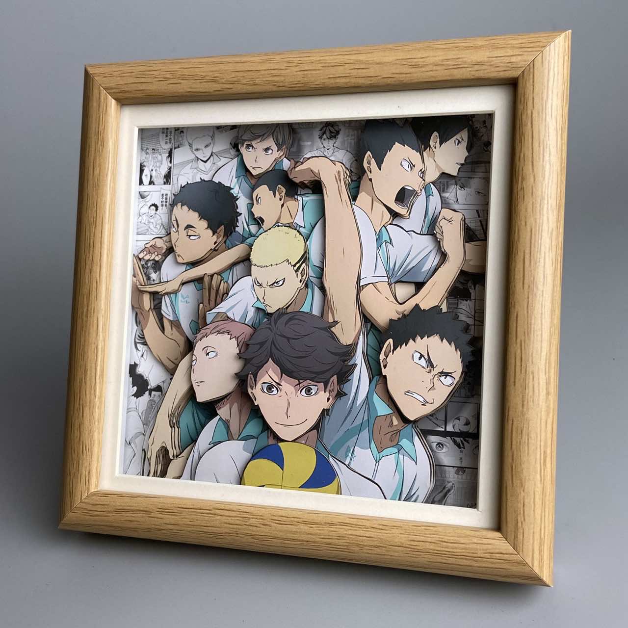 3D Paper Art Frame Mini - Haikyu!! - eulique shop