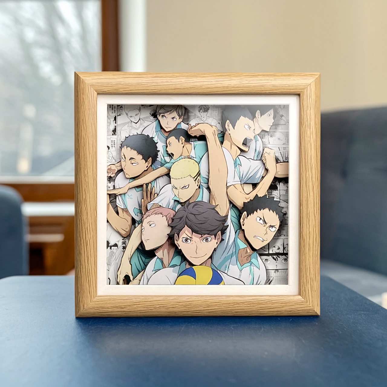 3D Paper Art Frame Mini - Haikyu!! - eulique shop