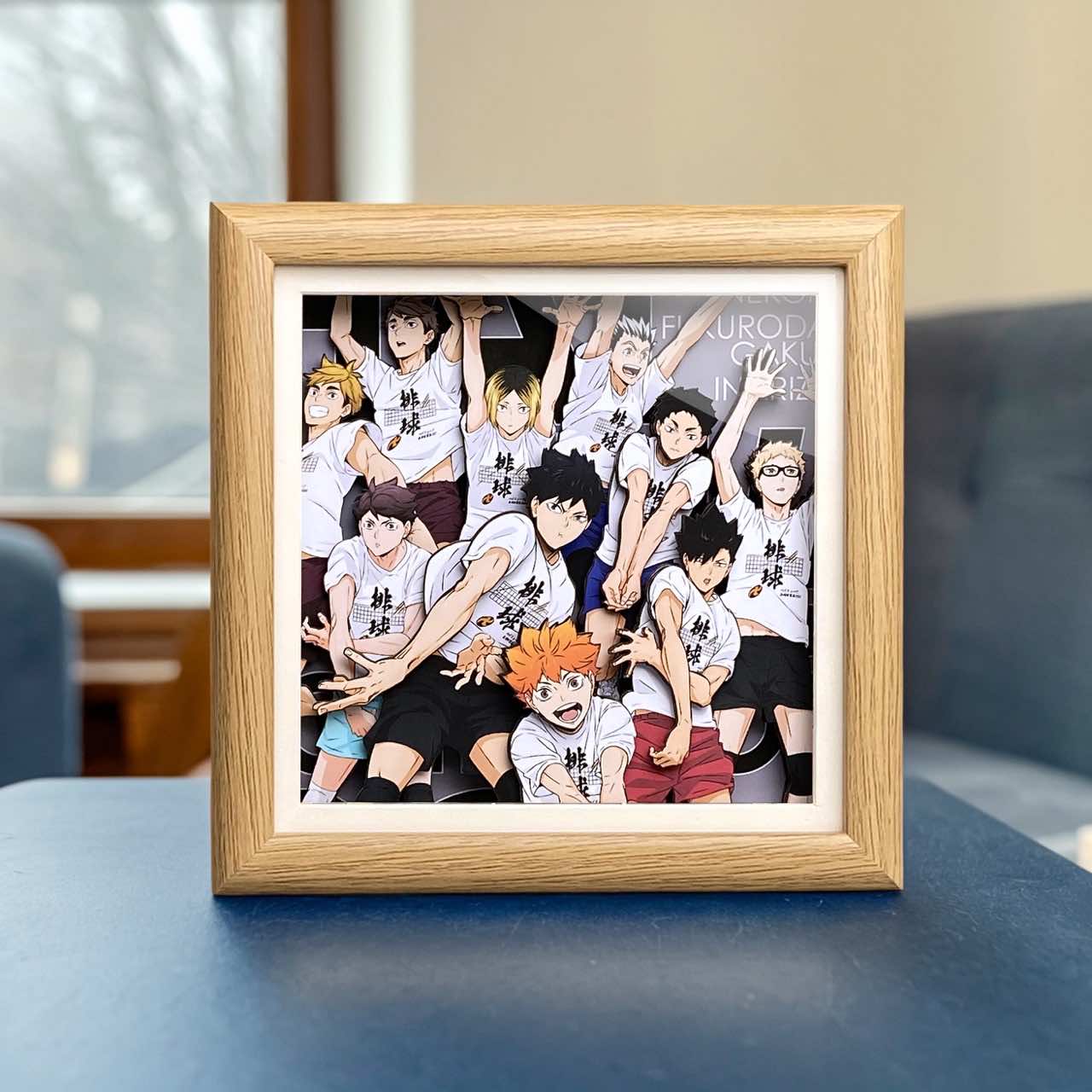 3D Paper Art Frame Mini - Haikyu!! - eulique shop