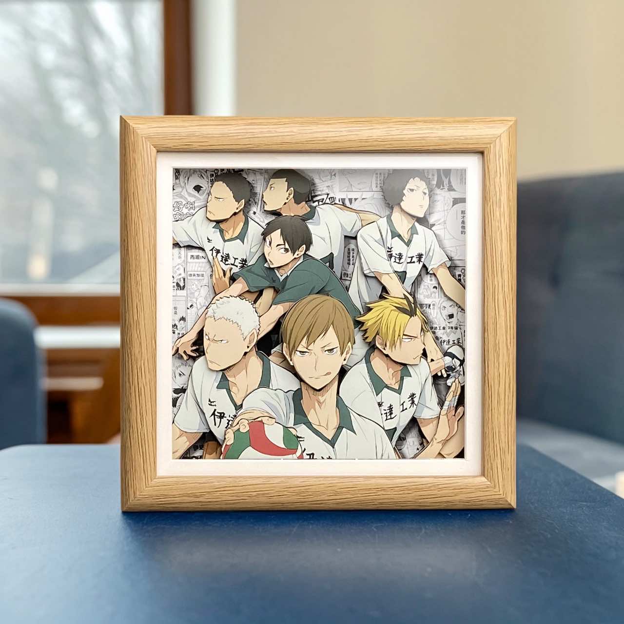 3D Paper Art Frame Mini - Haikyu!! - eulique shop