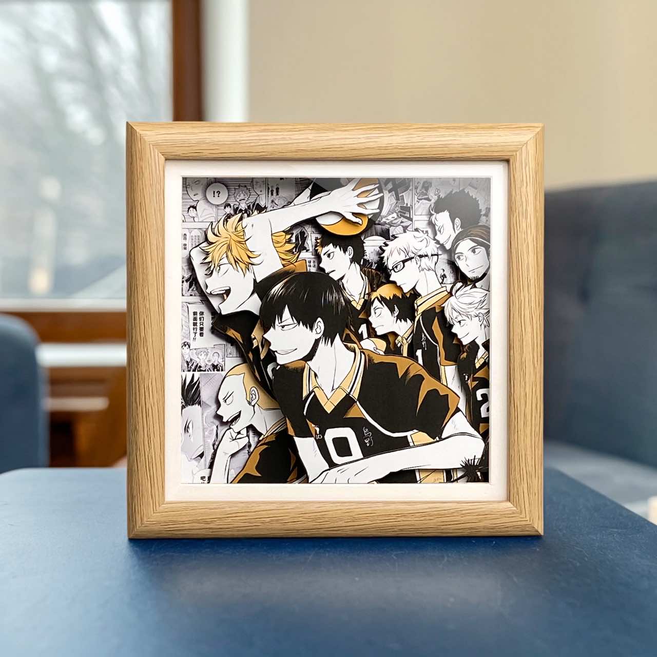 3D Paper Art Frame Mini - Haikyu!! - eulique shop