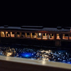 Artisan 3D Miniature Scenes - Water Train - eulique shop