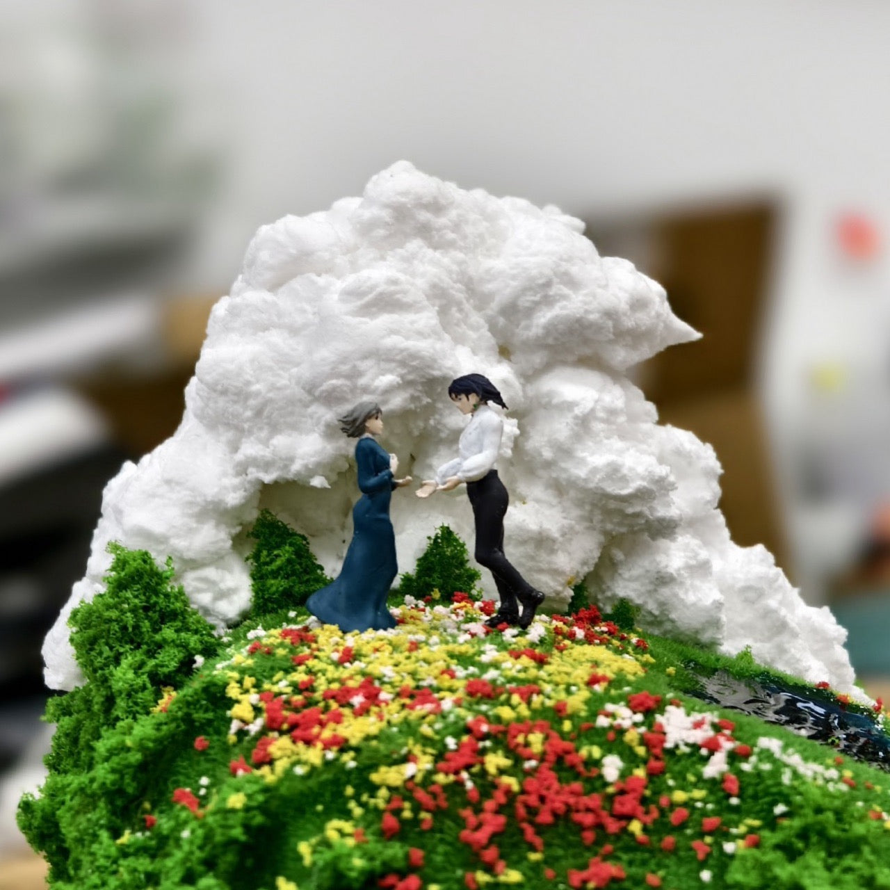 Artisan 3D Miniature Scenes - Howl and Sophie