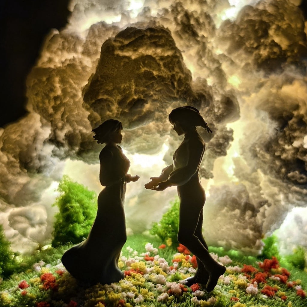 Artisan 3D Miniature Scenes - Howl and Sophie - eulique shop