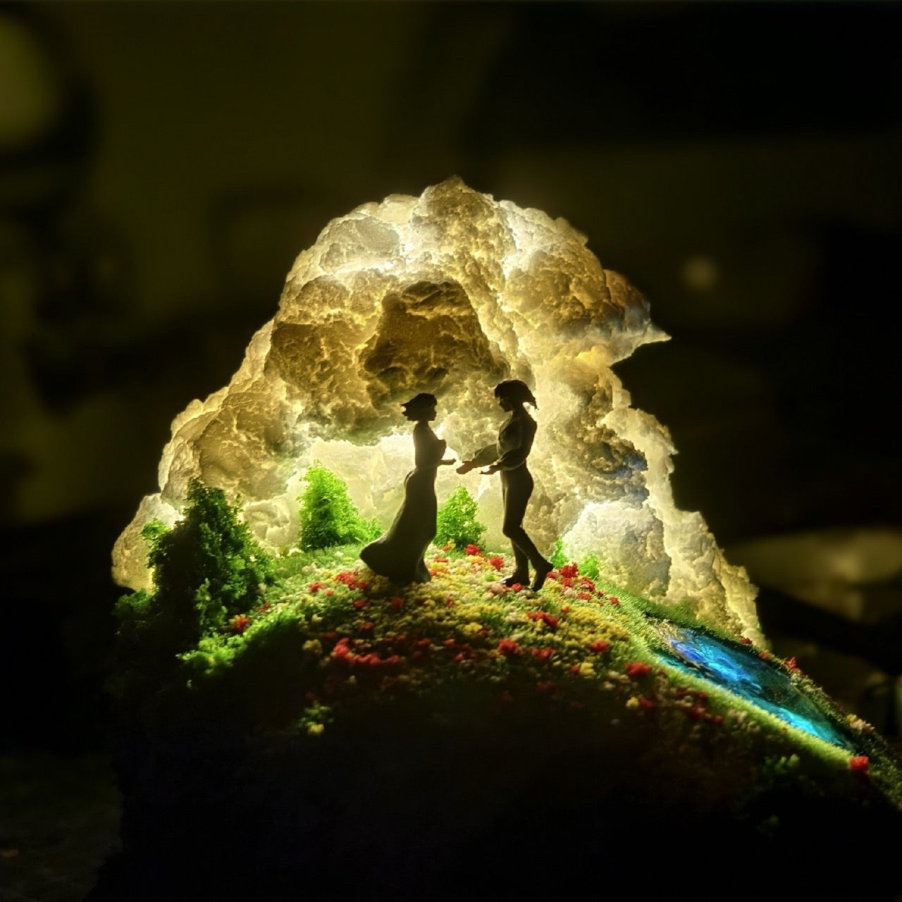 Artisan 3D Miniature Scenes - Howl and Sophie - eulique shop