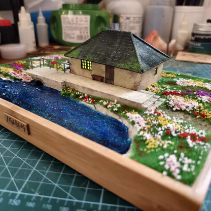 Artisan 3D Miniature Scenes - Howl's Secret Cottage