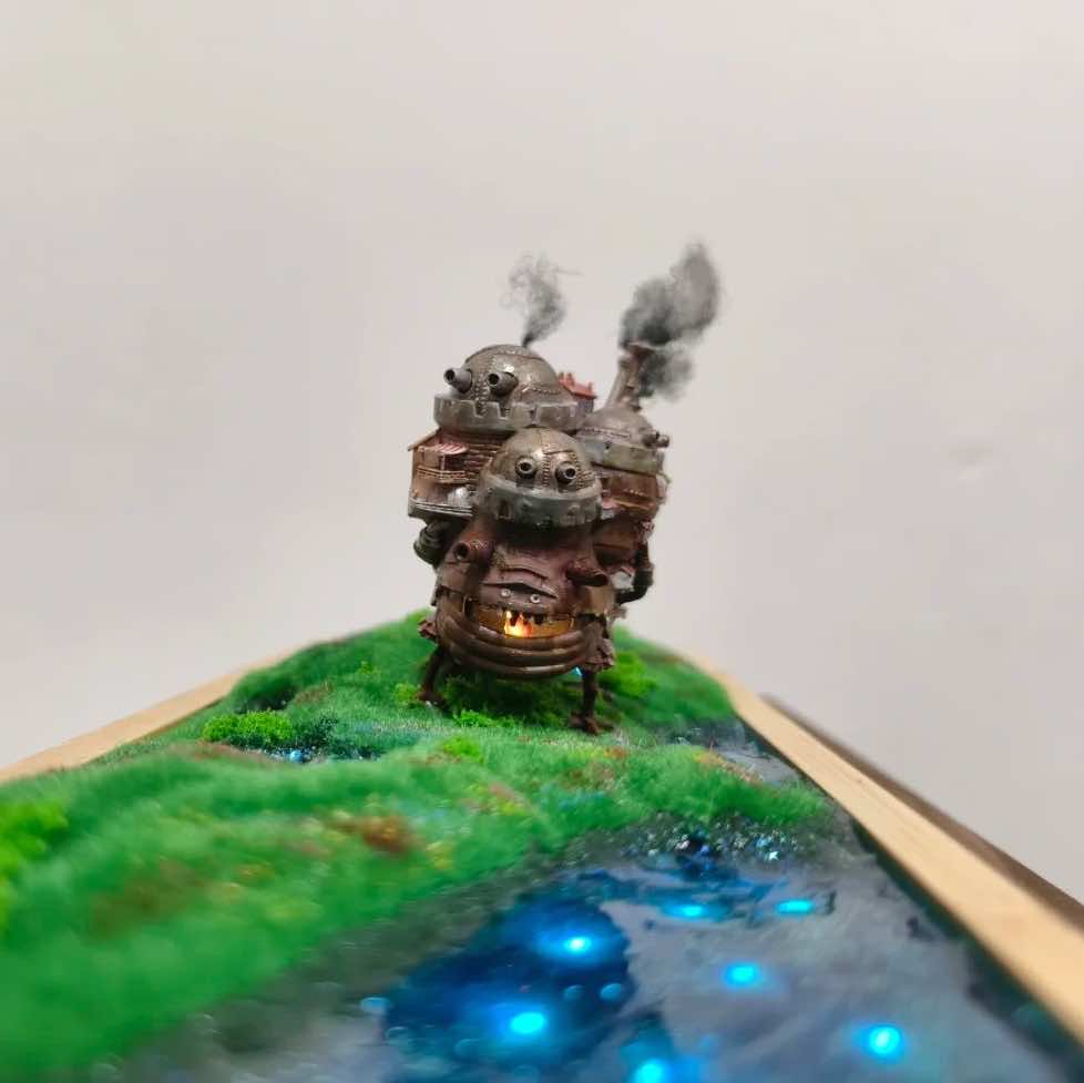 Artisan 3D Miniature Scenes - Howl's Moving Castle - eulique shop